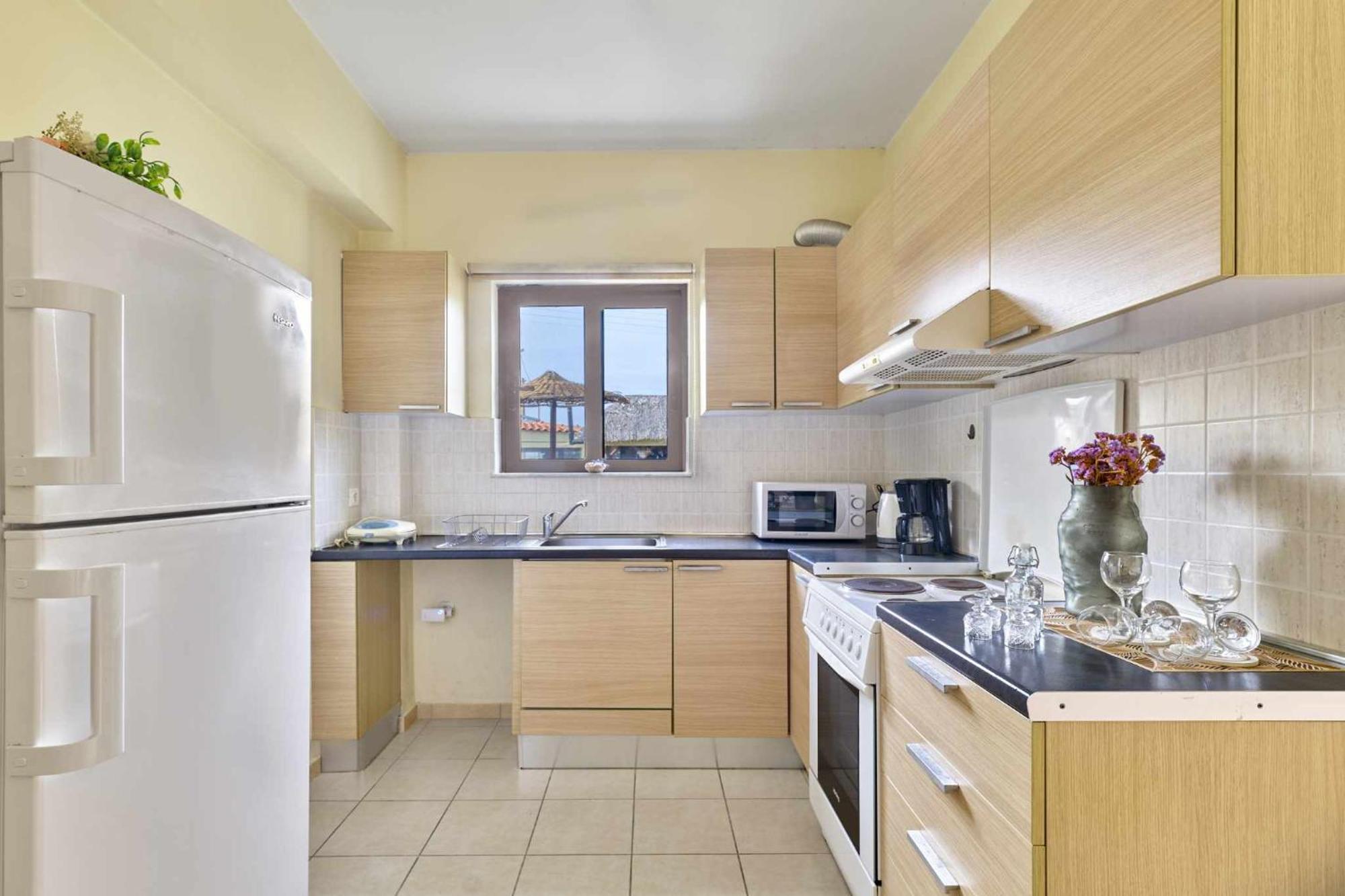 Villa Gereoudis Seaview Apartments-Pool & Bar Kolimvárion Ngoại thất bức ảnh