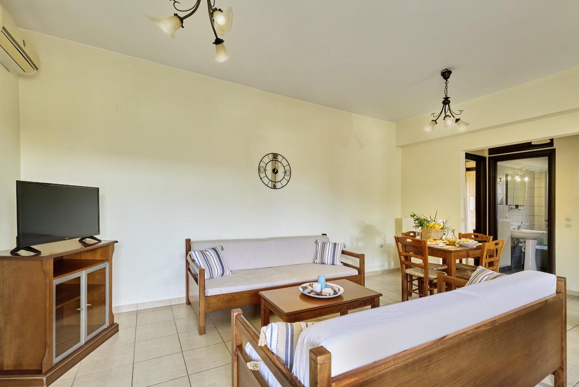 Villa Gereoudis Seaview Apartments-Pool & Bar Kolimvárion Ngoại thất bức ảnh