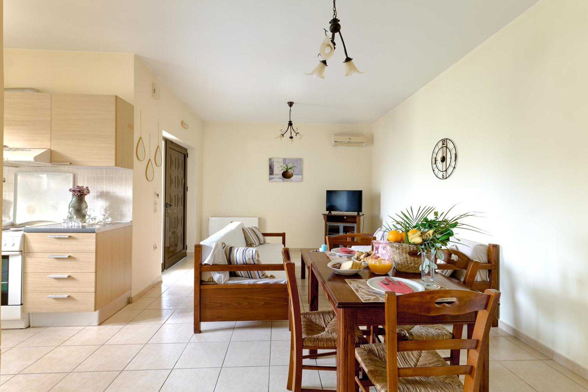 Villa Gereoudis Seaview Apartments-Pool & Bar Kolimvárion Ngoại thất bức ảnh