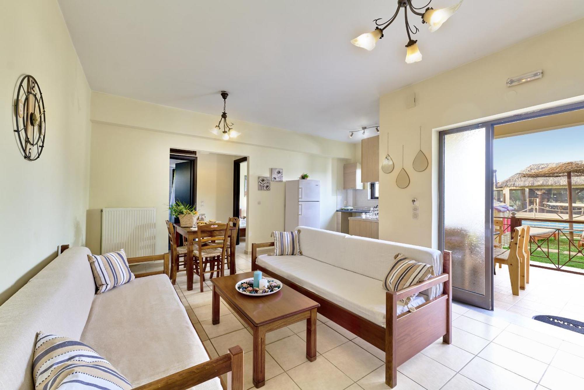 Villa Gereoudis Seaview Apartments-Pool & Bar Kolimvárion Ngoại thất bức ảnh