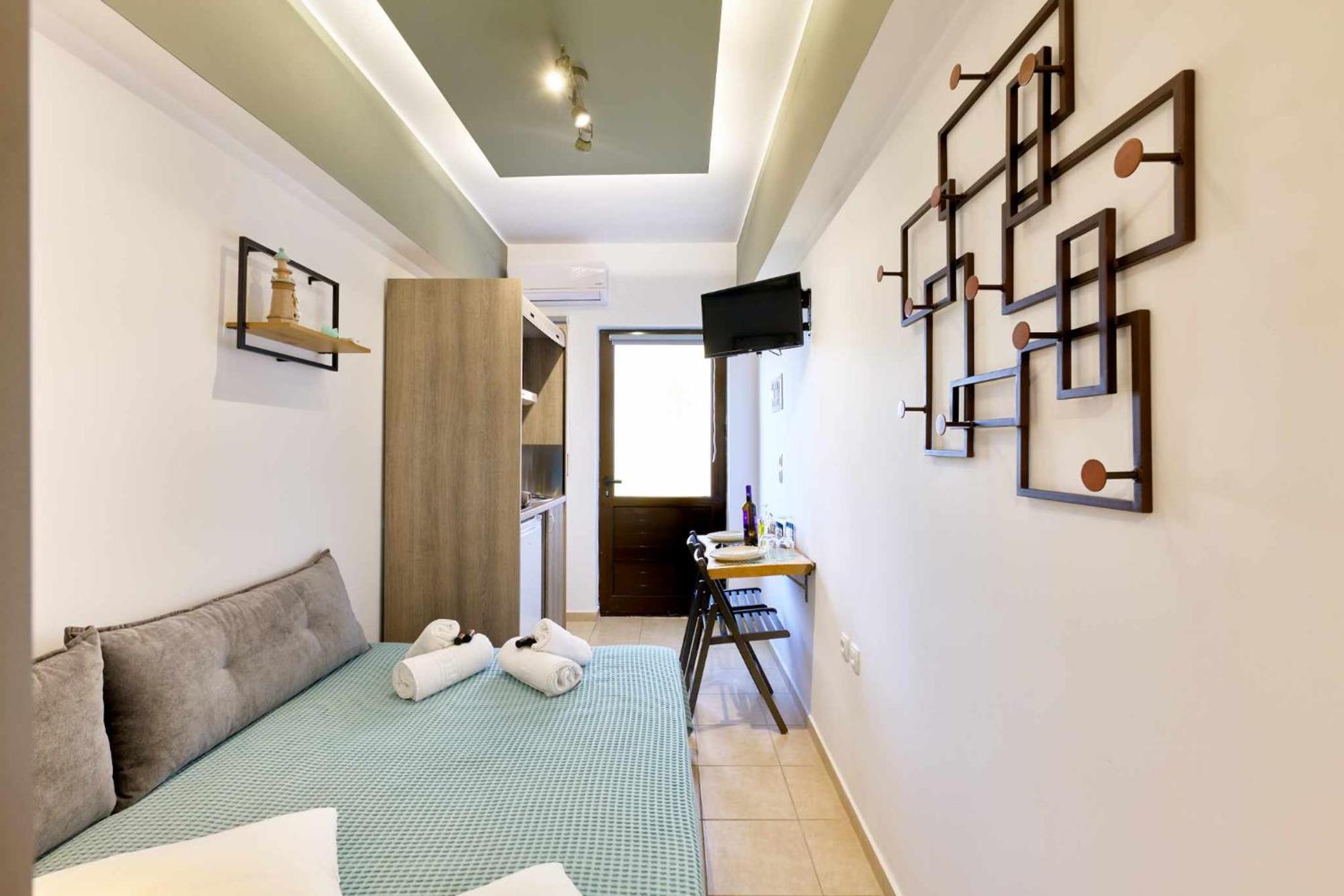 Villa Gereoudis Seaview Apartments-Pool & Bar Kolimvárion Ngoại thất bức ảnh