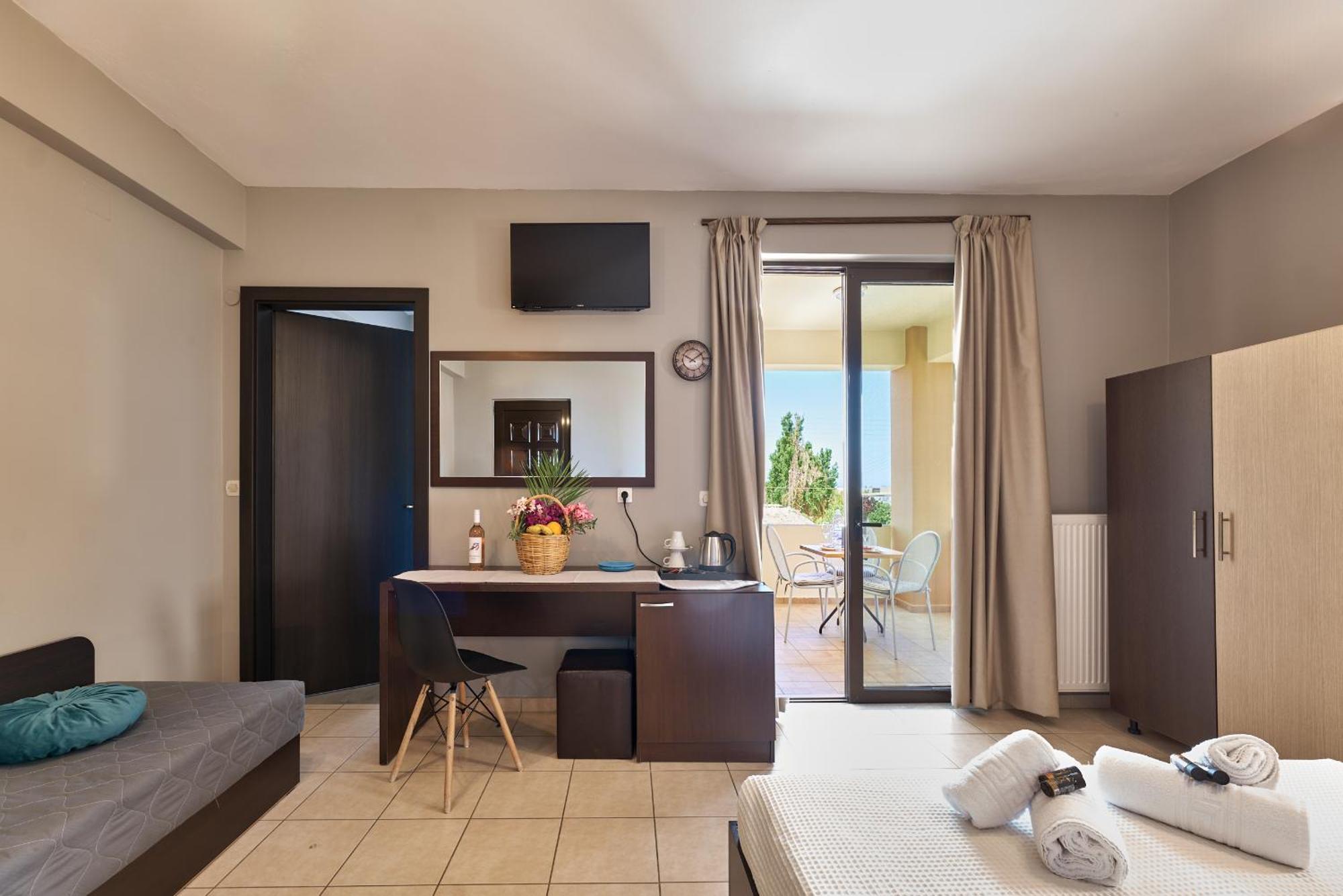 Villa Gereoudis Seaview Apartments-Pool & Bar Kolimvárion Ngoại thất bức ảnh