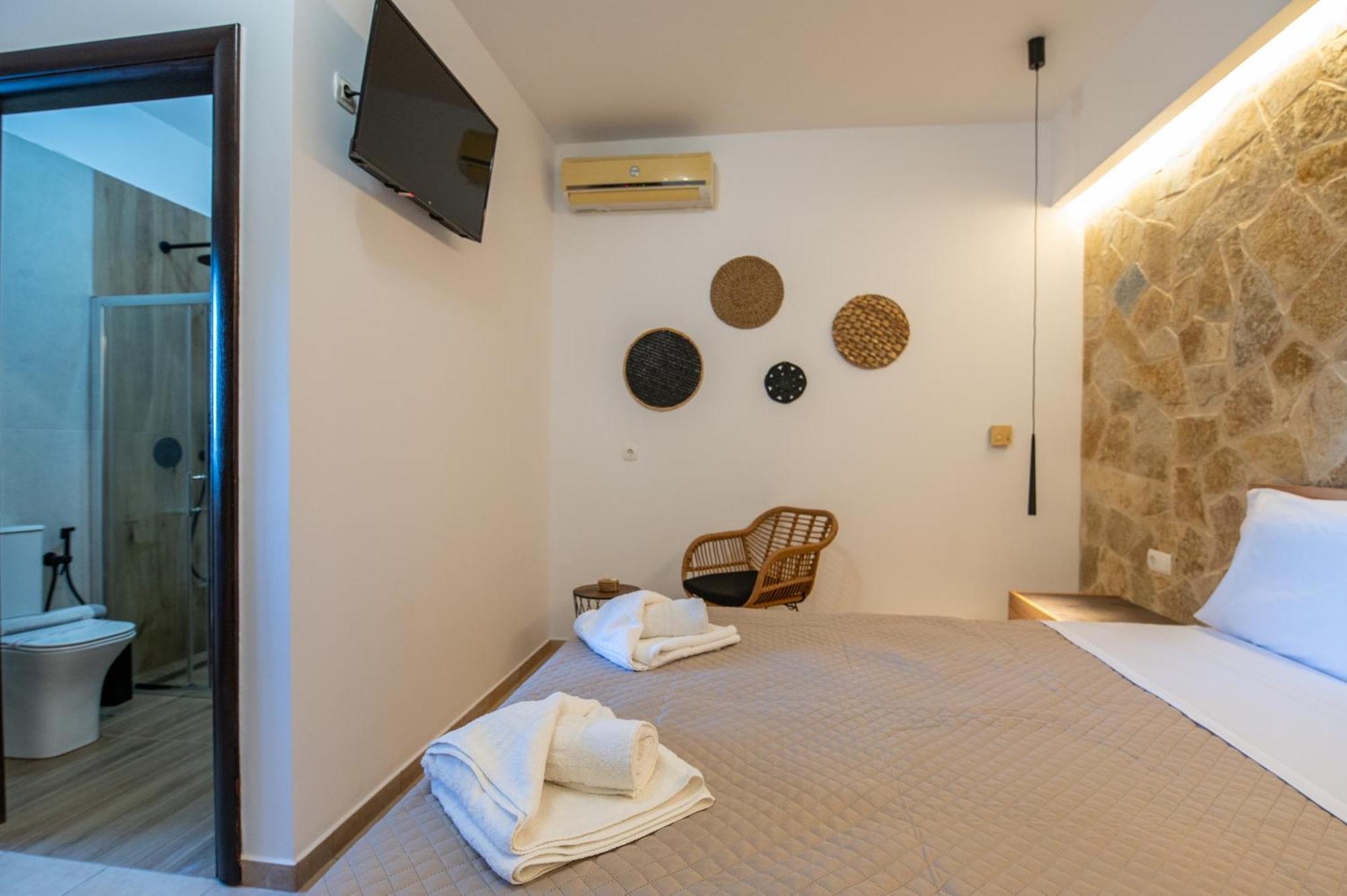 Villa Gereoudis Seaview Apartments-Pool & Bar Kolimvárion Ngoại thất bức ảnh