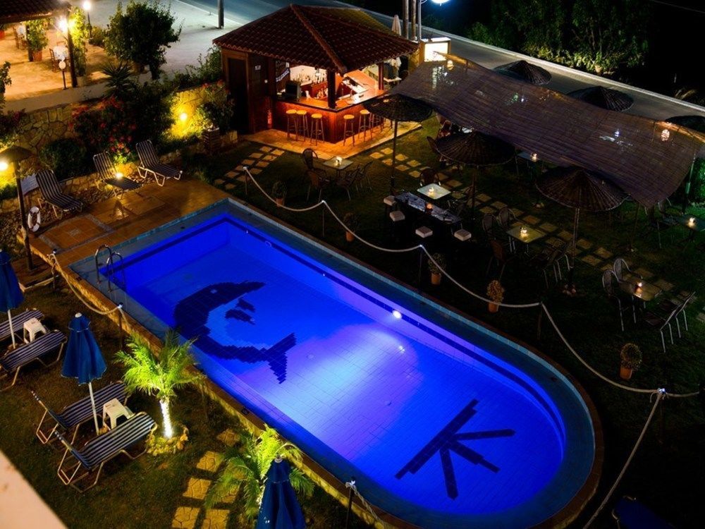 Villa Gereoudis Seaview Apartments-Pool & Bar Kolimvárion Ngoại thất bức ảnh