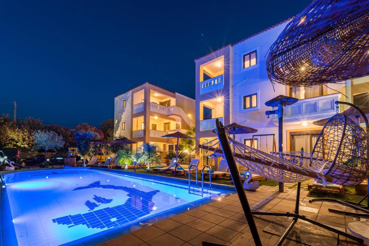 Villa Gereoudis Seaview Apartments-Pool & Bar Kolimvárion Ngoại thất bức ảnh