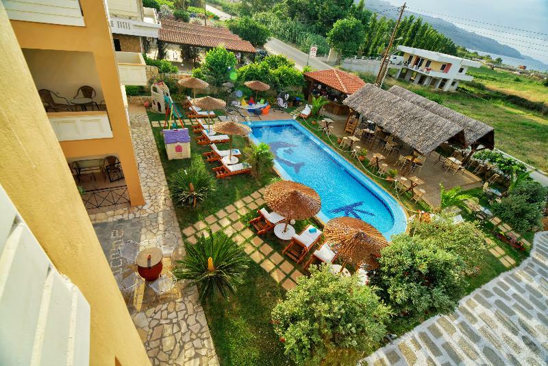 Villa Gereoudis Seaview Apartments-Pool & Bar Kolimvárion Ngoại thất bức ảnh